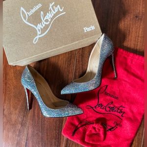 Christian Louboutin Pigalle Glitter Disco Ball